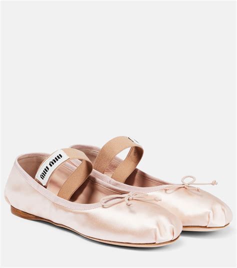 miu miu pink ballet flats|ballet flats worth money.